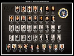 Image of the 44 presidents