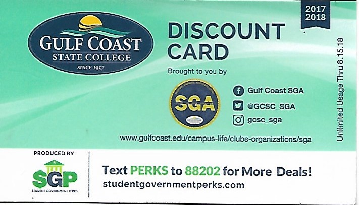 SAVE MONEY WITH STUDENT GOVERNMENT PERKS