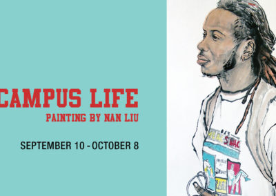 Come out to support the GCSC Art Gallery: Campus Life – Painting by Nan Liu