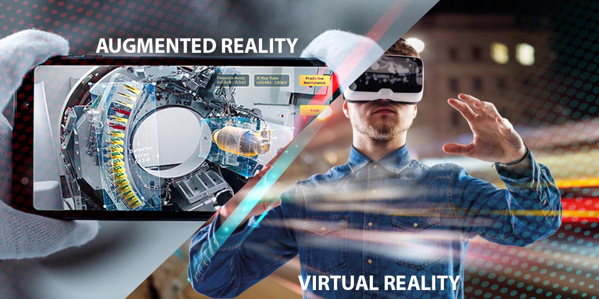 comparison image between augmented and virtual reality