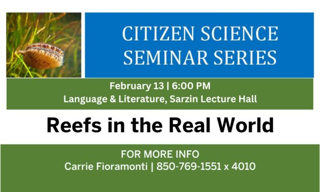 Citizen Science Seminar Series Presents  “Reefs in the Real World”