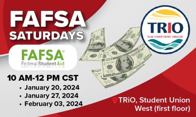 TRiO at GCSC Hosting Saturday FAFSA Support Series