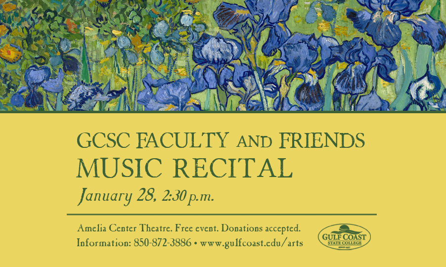 Gulf Coast State College Showcasing Faculty and Local Musical Talent at “GCSC Faculty and Friends” Event