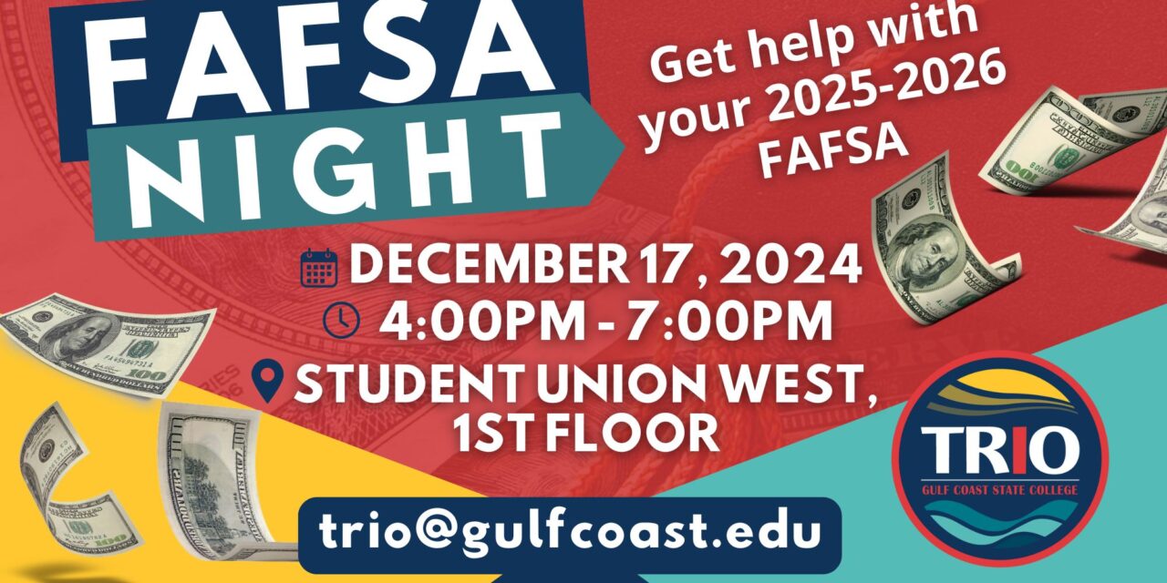 TRiO at GCSC Hosts FAFSA Night
