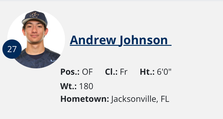 Image of Andrew Johnson #27