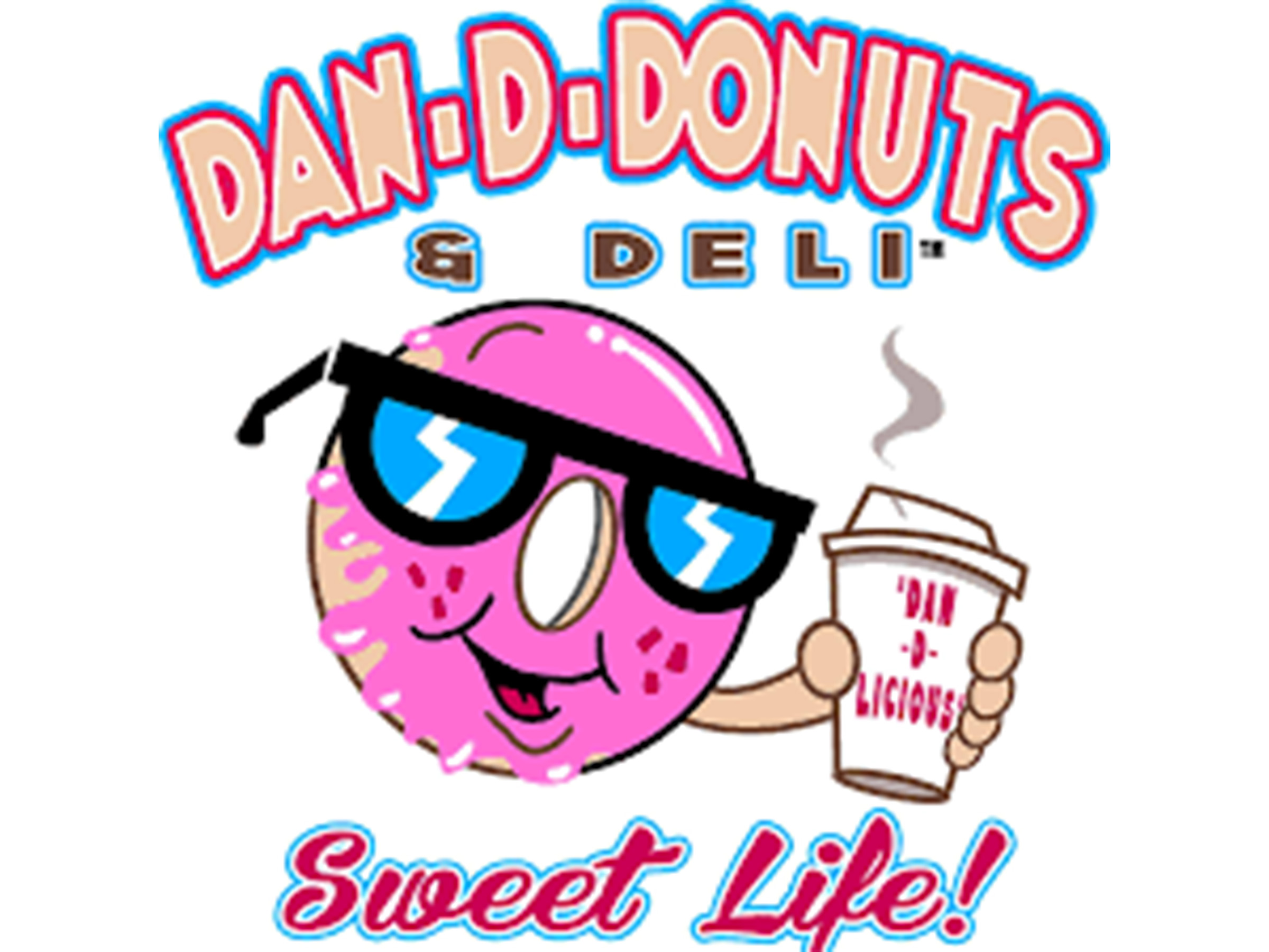 The Logo for Dan-D-Donut's in a 4:3 Aspect Ratio