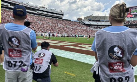 Behind the Lens: Digital Media Students Experience FSU Game Day on the Sidelines
