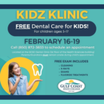 GCSC Dental Hygiene Program to Provide Free Dental Exams for Kids at “Kidz Klinic”