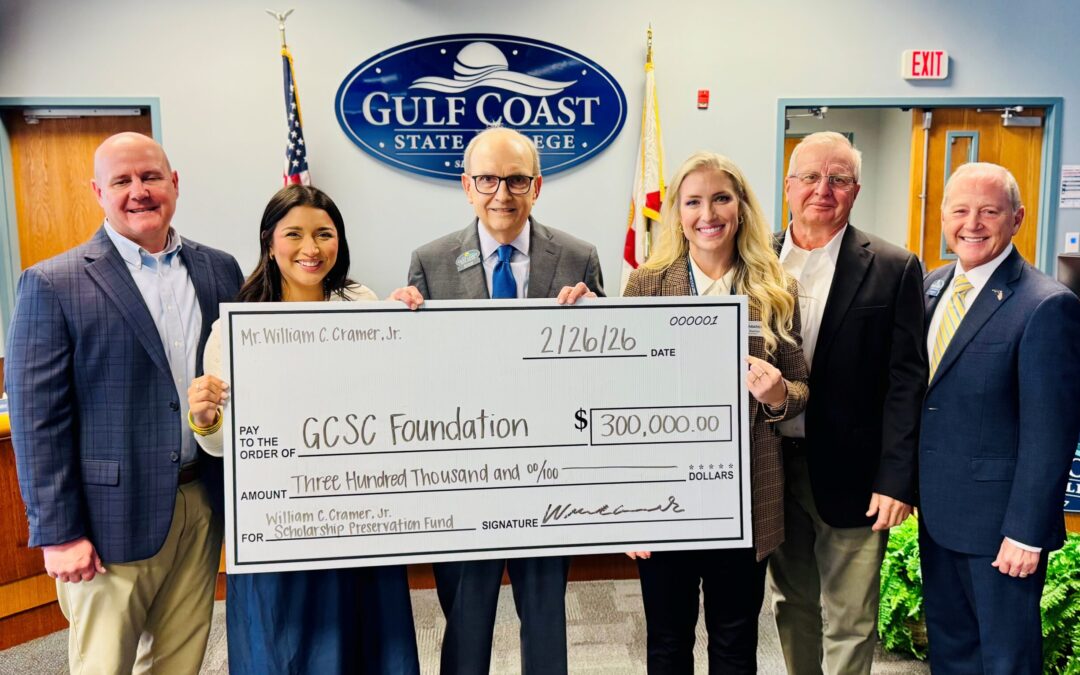 Mr. William C. Cramer, Jr. Establishes $300,000  Scholarship Preservation Fund at Gulf Coast State College