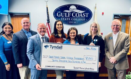 GCSC Foundation Receives $7,500 Grant from Tyndall Federal Credit Union to Support the Gulf Coast Guarantee