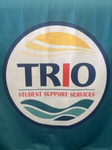 TRIO flag and logo